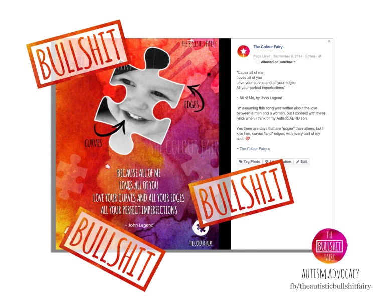 Colour Fairy Puzzle Post BULLSHIT