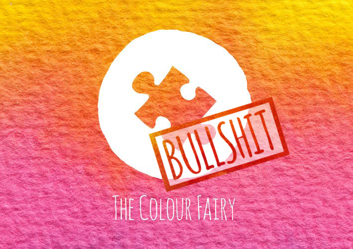 The Colour Fairy Logo _Puzzle Piece _Bullshit