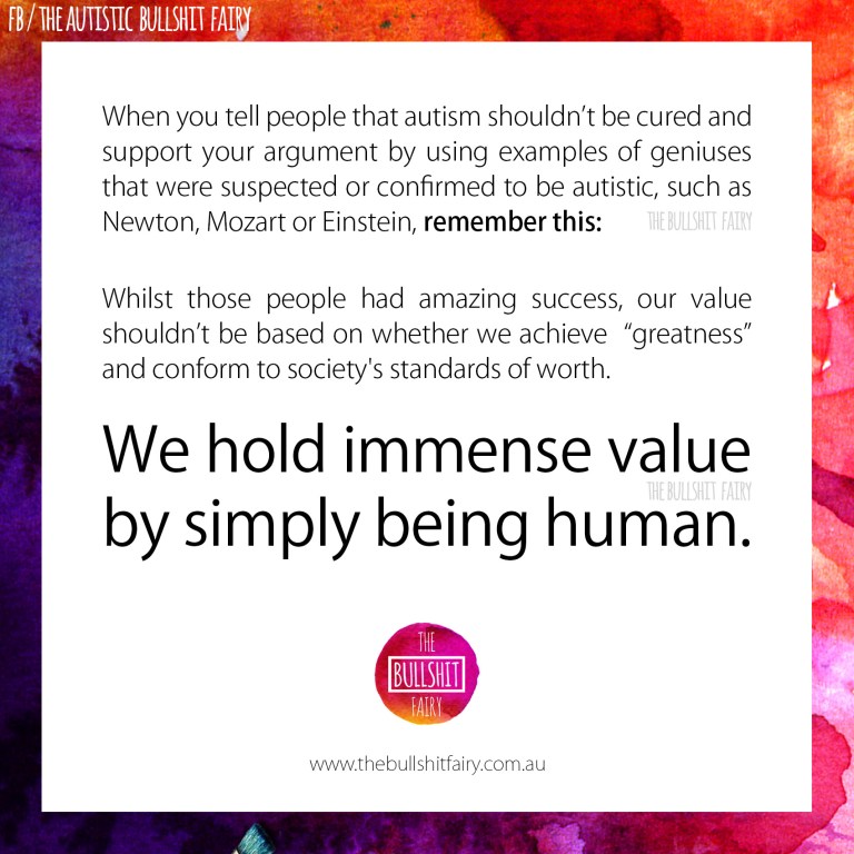 The Bullshit Fairy Quote No_108 Immense Worth