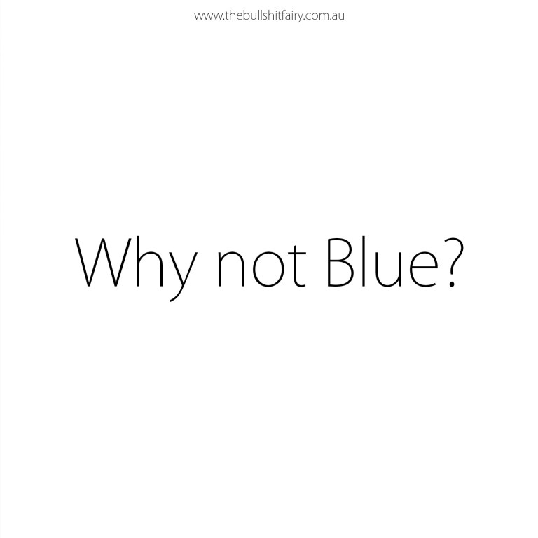 Why Not Blue? Boycott Autism Speaks