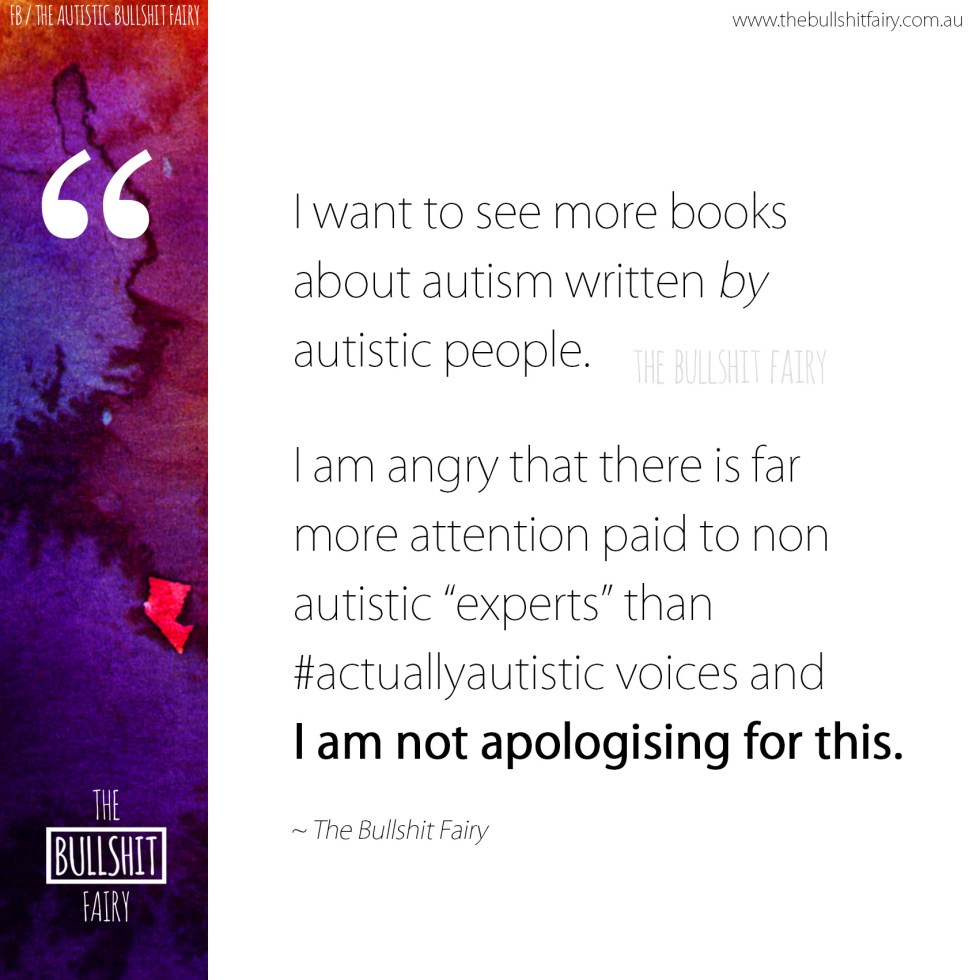 The Bullshit Fairy - Listen to #ActuallyAutistic voices